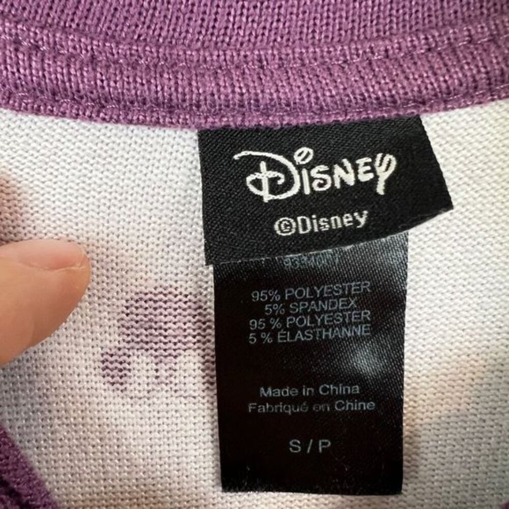 Disney Women's Small Purple Minnie Mouse Sleepwear Loungewear Set Long Sleeve - Picture 2 of 11